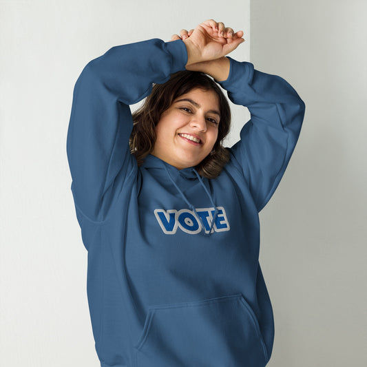 🗳️ VOTE Sweatshirt – Unisex Hoodie | TeesByDaisy